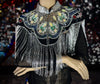 Hand beaded cape