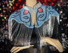 Hand beaded cape